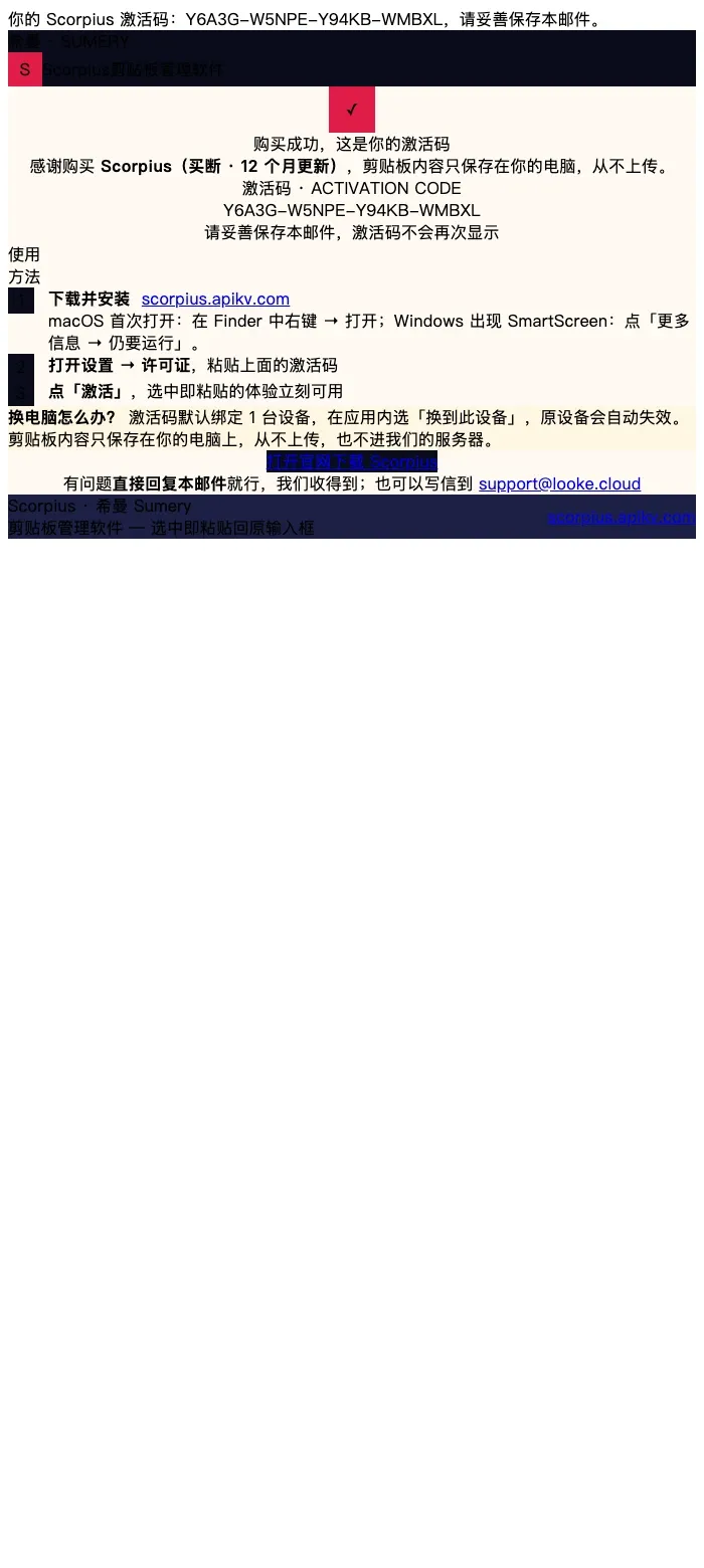 同一封邮件剥掉全部样式后的效果:表格骨架与底色仍在,内容依然按顺序可读